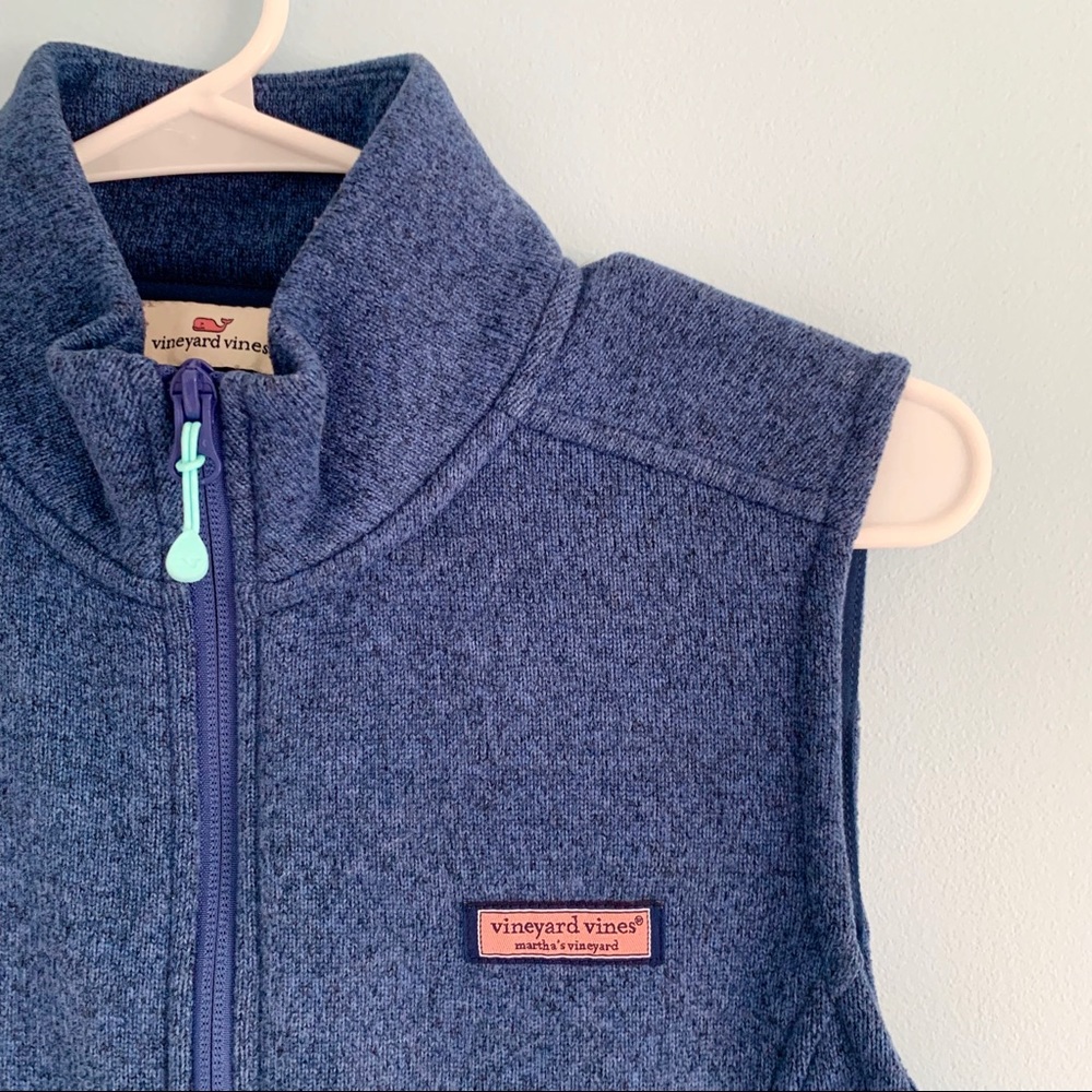 NWOT Vineyard Vines vest sweater fleece